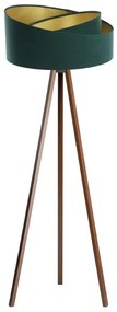 Подова лампа GALAXY 1xE27/60W/230V зелена/венге