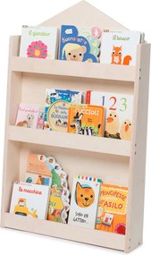 Mobli Dotty, Natural Haus, детска библиотека Montessori, мултиплекс, 60 х 95 х 13 см.