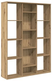 855843 vidaXL Разделител за стая/кабинет за книги Artisan Oak 100x24x140 cm