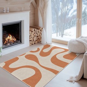 Оранжева пътека подходяща за пране 80x200 cm Caramel Latte – Mila Home