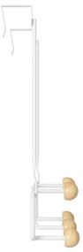 Бяла метална закачалка за врата 39 cm Estique - Umbra