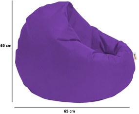 Градински пуф Iyzi 100 Cushion Pouf, цвят Лилав