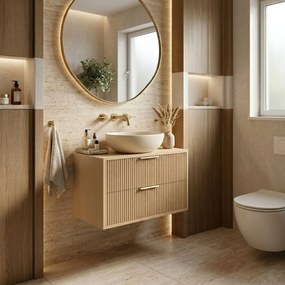 Шкаф за мивка Rea Mono 60cm Beige