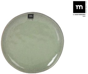 Десертна чиния LA MEDITERRANEA Macarella Green, 21 см, порцелан