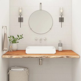 370309 vidaXL Плот за баня, 90x60x3,8 см, правоъгълен, масивно дърво акация