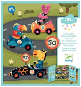 Djeco - стикери Направи коли DJ09073
