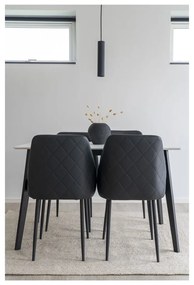 Черно висящо осветително тяло ø 6 cm Paris – House Nordic