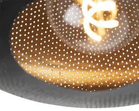 Ориенталски таванен аплик черен и златен 40 см - Radiance