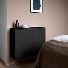 Черен стенен кош за пране Laundry Box – ReCollector