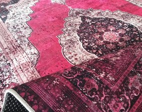 Розов ориенталски килим във винтидж стил Ширина: 80 см | Дължина: 150 см