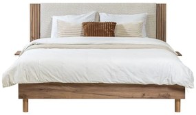 Бежово двойно легло с включена подматрачна рамка 140x190 cm Lior – Bobochic Paris