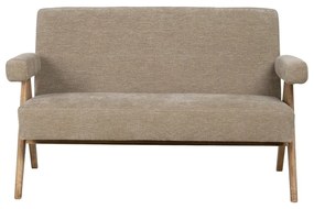 Бежов шенилов диван 134 cm Rest – Ixia