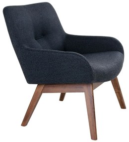 Фотьойл от тъмно орехово дърво Лондон - House Nordic