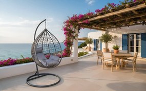 Висящо Фотьойл Alison-Антрацит