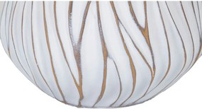 Бежова настолна лампа с текстилен абажур (височина 48 cm) Honduras – Mauro Ferretti