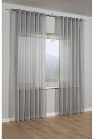 Сива завеса 245x140 cm Natur - Gardinia