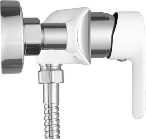 Смесител за душ REA Bloom бял хром