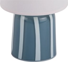 Синя метална LED настолна лампа (височина 20 cm) Verano LED – Leitmotiv