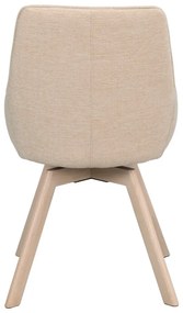 Бежови трапезни столове в комплект от 2 бр. Alison – Rowico