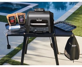 Четка за чистене на барбекю Ninja XSKOGXLCNBSEU, За Woodfire OG701/OG850/OG90, Черен