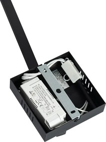 Черен таванен аплик 300 см с LED 3-степенна димираща регулируема - Annuschka