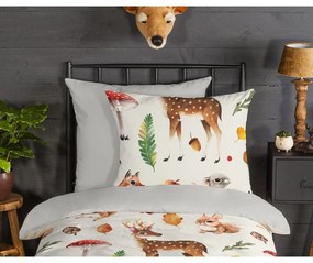 Детско спално бельо от фланела за единично легло 140x200 cm - Good Morning