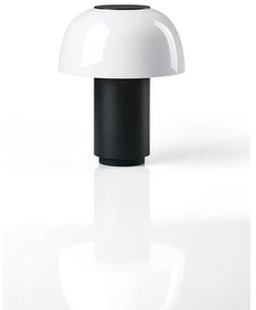 Черна алуминиева LED затъмняваща се настолна лампа (височина 22 cm) Harvest – Zone