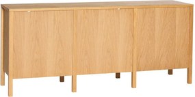 Скрин от декор от дъб в естествен цвят 150x65x40 cm Forma – Hübsch