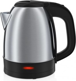 Електрическа кана Oliver Voltz OV51230Y, 1200W, 1 литър, Инокс/черен
