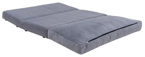 Сив разтегателен диван 120 cm Taida – Balcab Home