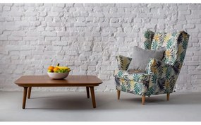 Масичка за кафе от ясенова дървесина, 110 x 110 cm Contrast Tetra - Ragaba