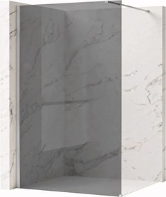 Параван за душ Rea Flexi Grey / Chrome 130