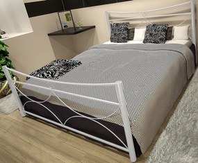 Легло Pier-140x190-White-Με ποδαρικό