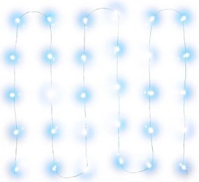 Retlux - LED гирлянда 30xLED/3xAA 3,3m студено бяло