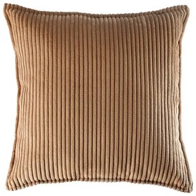 Кафява детска възглавница за диван от рипсено кадифе Block – Wigiwama