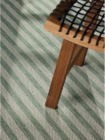 Зелен/кремав килим за открито и закрито 120x170 cm Haringey Linley – Ted Baker