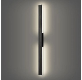 Brilagi - Външно стенно LED осветително тяло LINEO LED/24W/230V 4000K IP65 черно