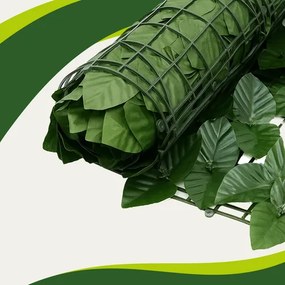 Изкуствен жив плет - зелено уединение за вашата градина, балкон или тераса 5 x 0,5 m