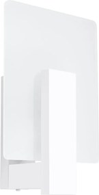 Бяла стенна лампа Parola - Sollux