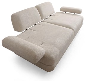 Троен разтегателен диван Nice 3 Seater, цвят Кремав