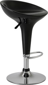 Бар стол Elaina-Черен (2) парчета