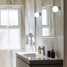 Таванна лампа в сребристо, ø 15 cm Sena - SULION