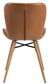 Комплект от 2 стола от изкуствена кожа Batilda - Actona