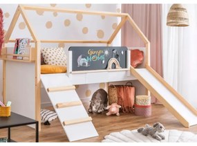 GINGER HOME Легло КЪЩИЧКА тип Монтесори БЯЛО