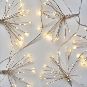 LED  гирлянд 150xLED/5,35m топла бяла