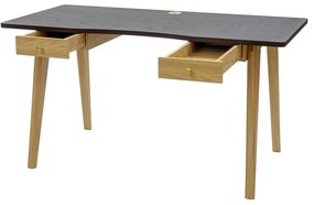 Работна маса от декор от дъб 70x140 cm Nice – Woodman