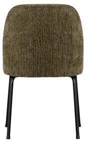 Кадифени трапезни столове в комплект 2 бр. в цвят каки Vogue – WOOOD