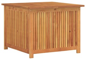 319706 vidaXL Градинска кутия за съхранение 75x75x58 см акациево дърво масив