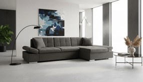 Ъглов диван Montana-антрацит-десен