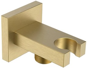 Месингова част за свързване към душ в златист цвят – Sapho